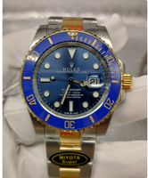 Blue miyota watch