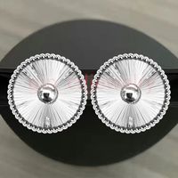 Silver earrings