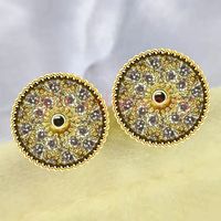 Diamond earrings gold