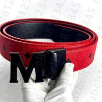 #9 Red + black buckle