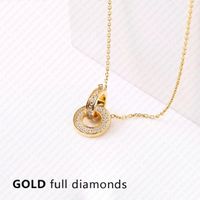 7 gold cross full diamond
