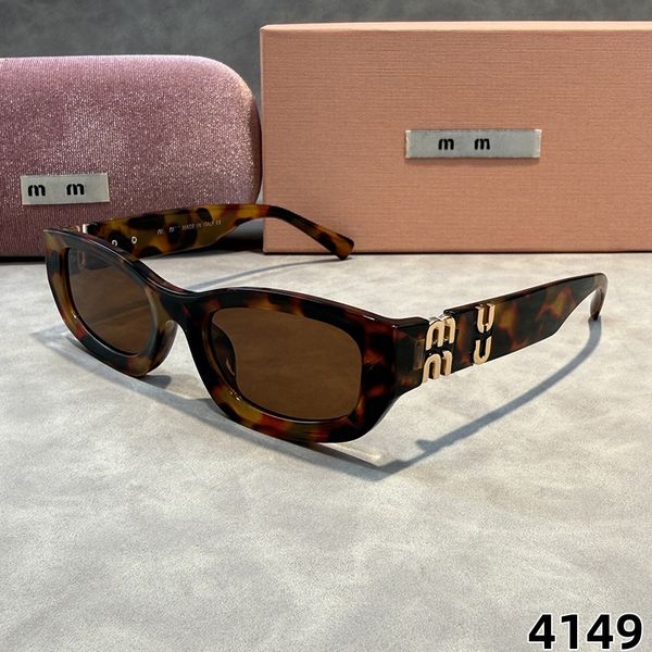 Designer Sunglasses Women Trend Frameless Mu Curved Surface Lens Glasses Women's Luxury sun glasses cat eye shades mm sun glasses for women Y2K spicy girl