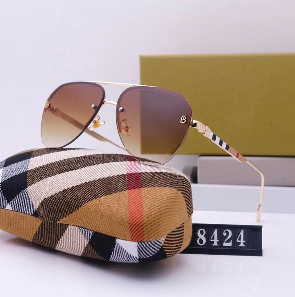 Rectangle Designer Sunglasses Man Women Unisex Designer Goggle Beach Sun Glasses Retro Frame Design UV400 with Box Very Nice