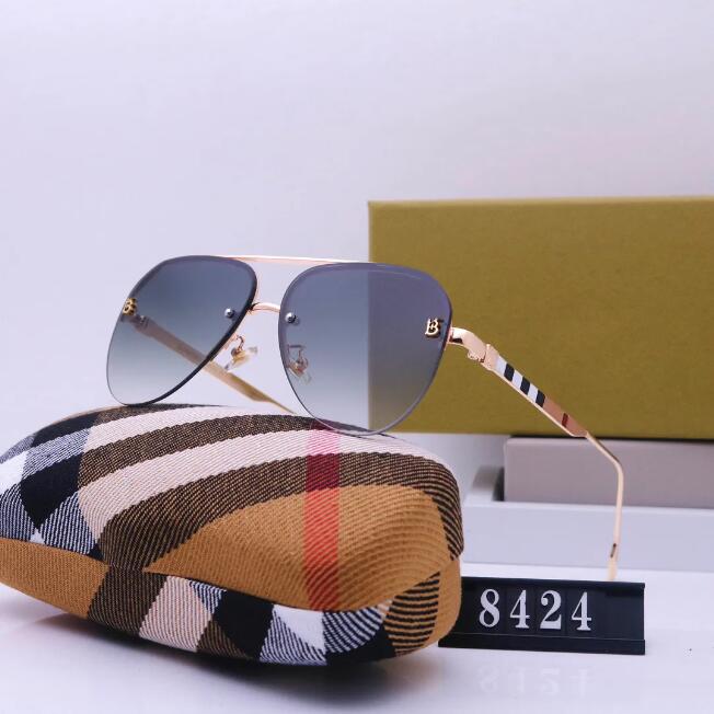 Rectangle sunglasses Luxury designer sunglasses Man Women Unisex Designer Goggle Beach Sun Glasses Retro Frame Design UV400 With Box very nice