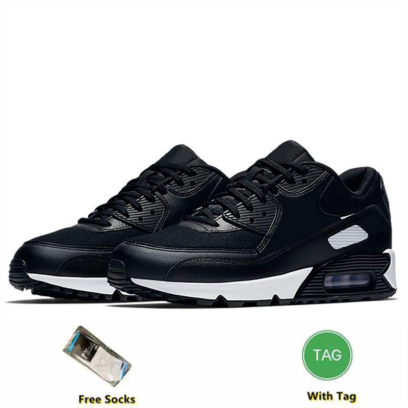 Designer 90 Running Shoes Men Women Fashion Shoes Leather Mesh Triple Black White Red Blue Light Smoke Grey Sneaker Trainers Outdoor Sports Tennis Eur 36-45